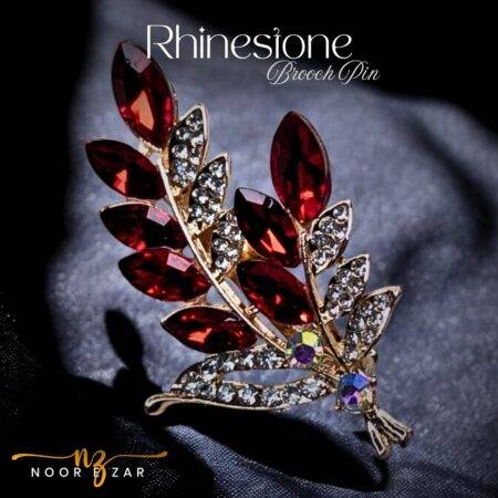 Rhinestone Brooch Pin