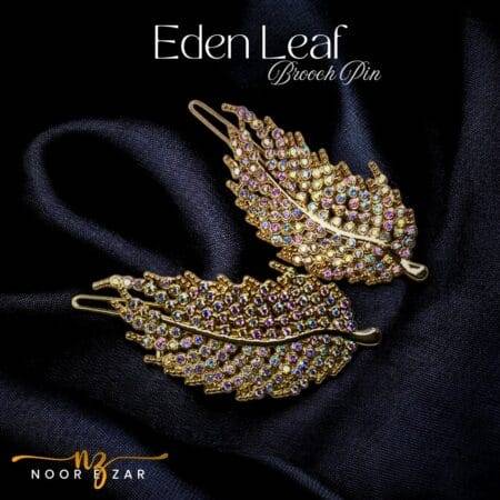 Eden Leaf Brooch Pin