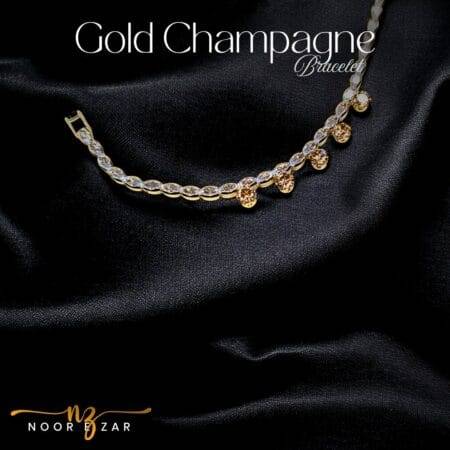 Gold Champagne Bracelet