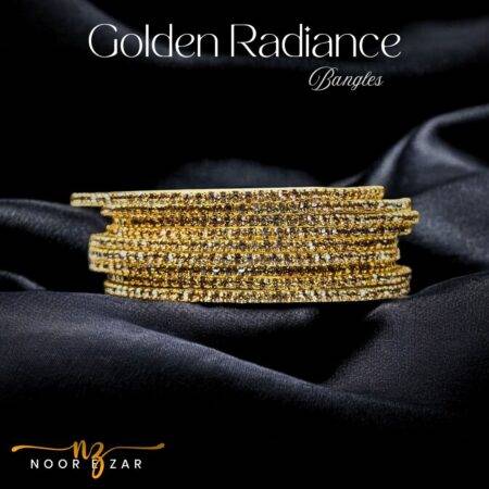 Golden Radiance Bangles (Set of 8)