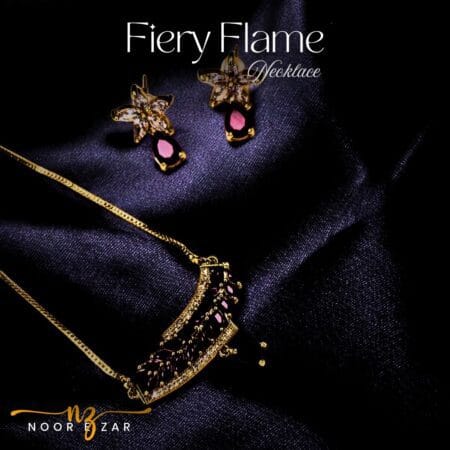 Fiery Flame Necklace
