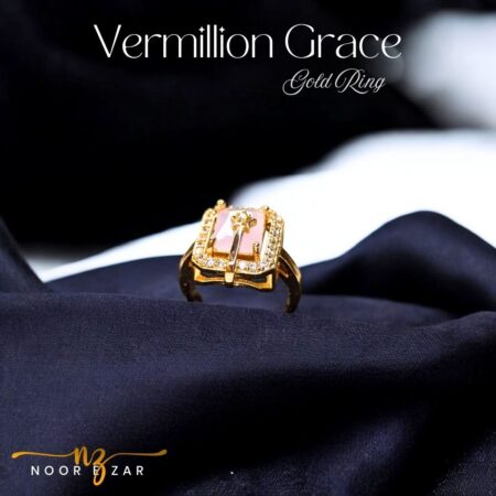 Vermilion Grace Gold Ring