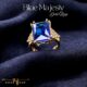 Blue Majesty Gold Ring
