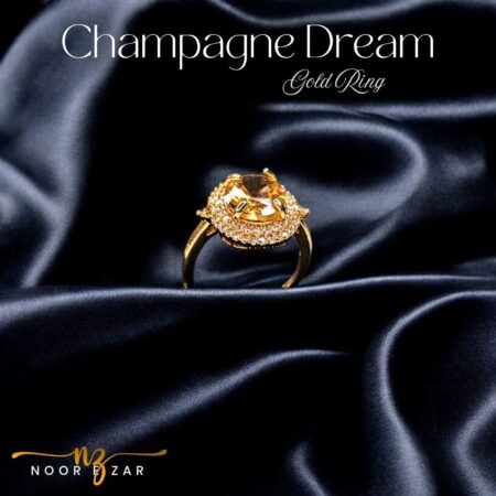 Champagne Dream Gold Ring