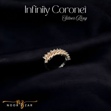 Infinity Coronet Silver Ring