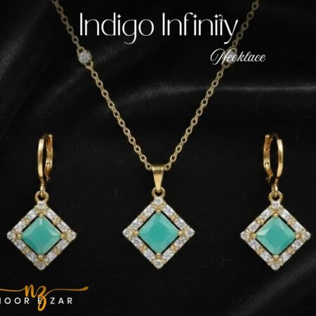 indigo infinity necklace