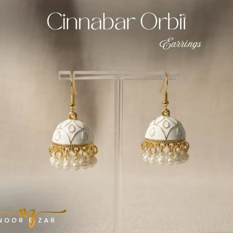 Cinnabar Orbit Earrings
