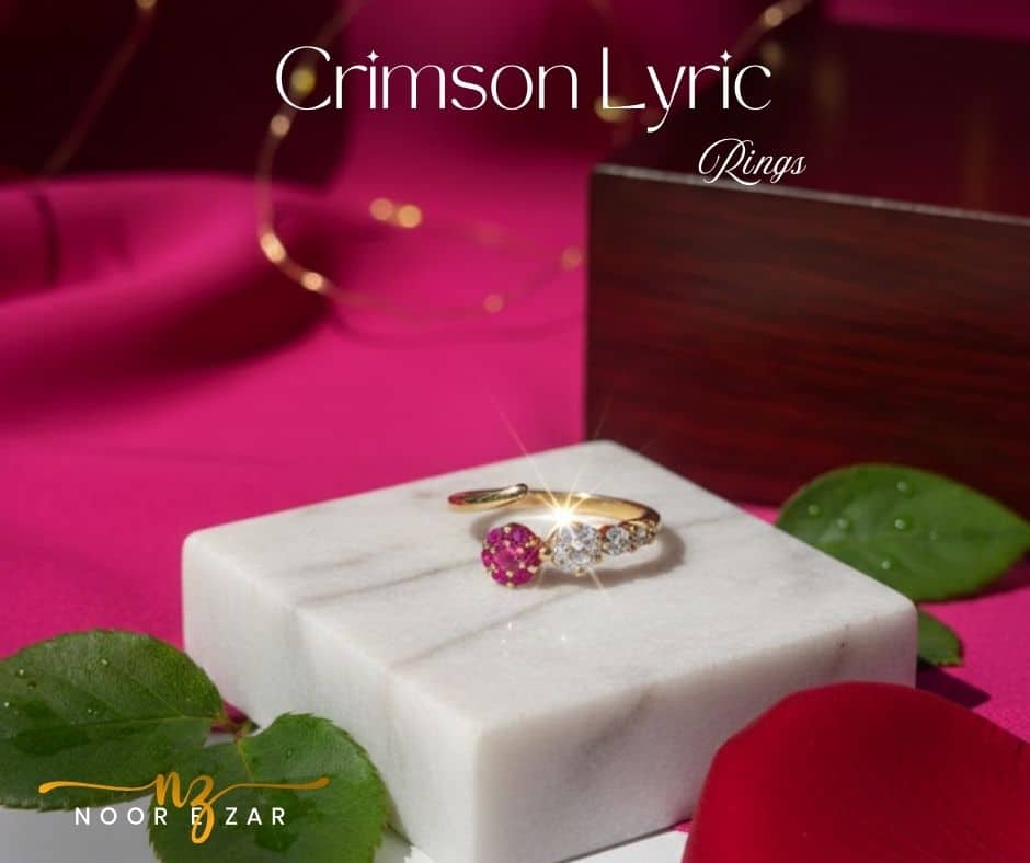 crimson lyric ring