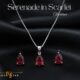 serenade in scarlet necklace