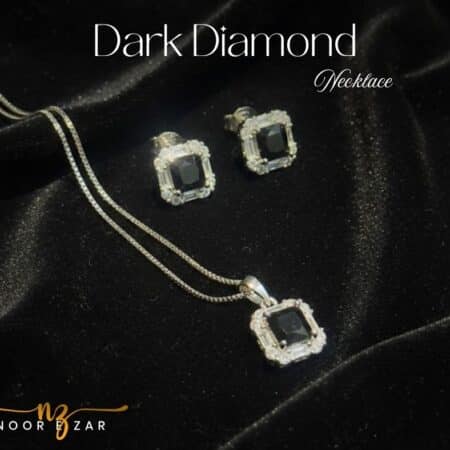 dark diamond necklaces