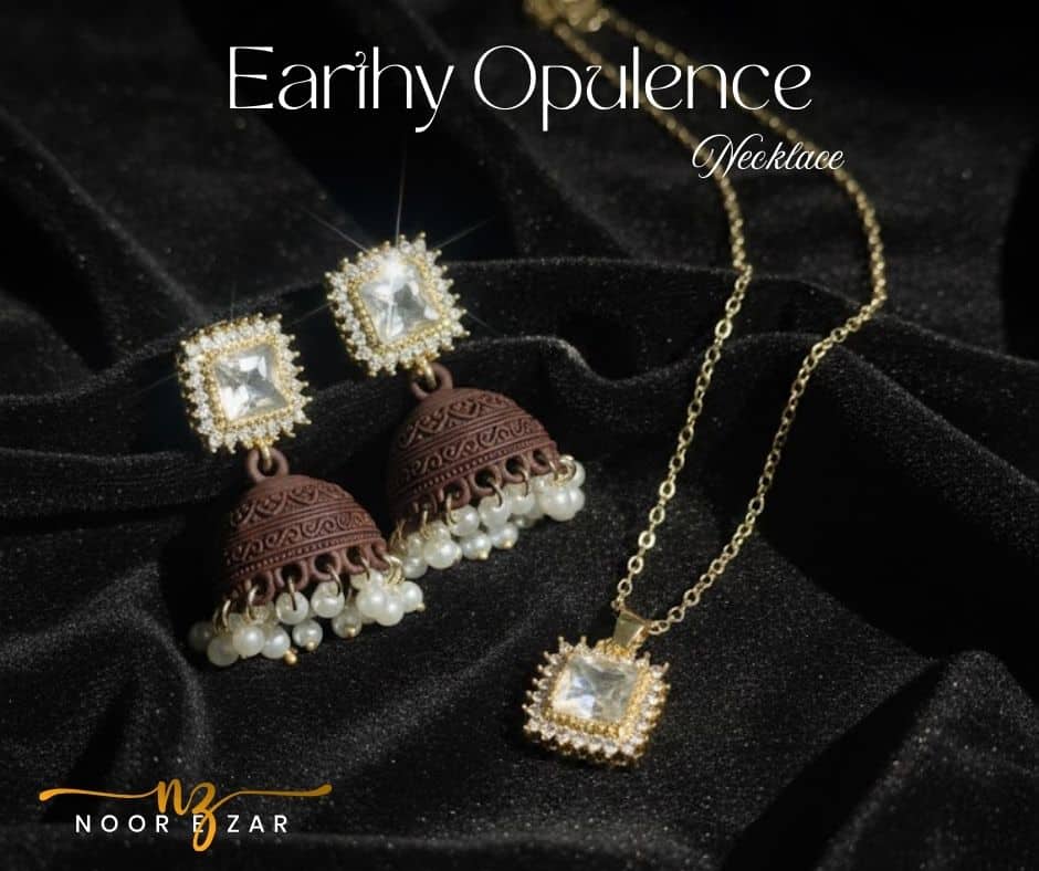 earthy opulence necklaces