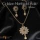 golden marigold suite necklaces