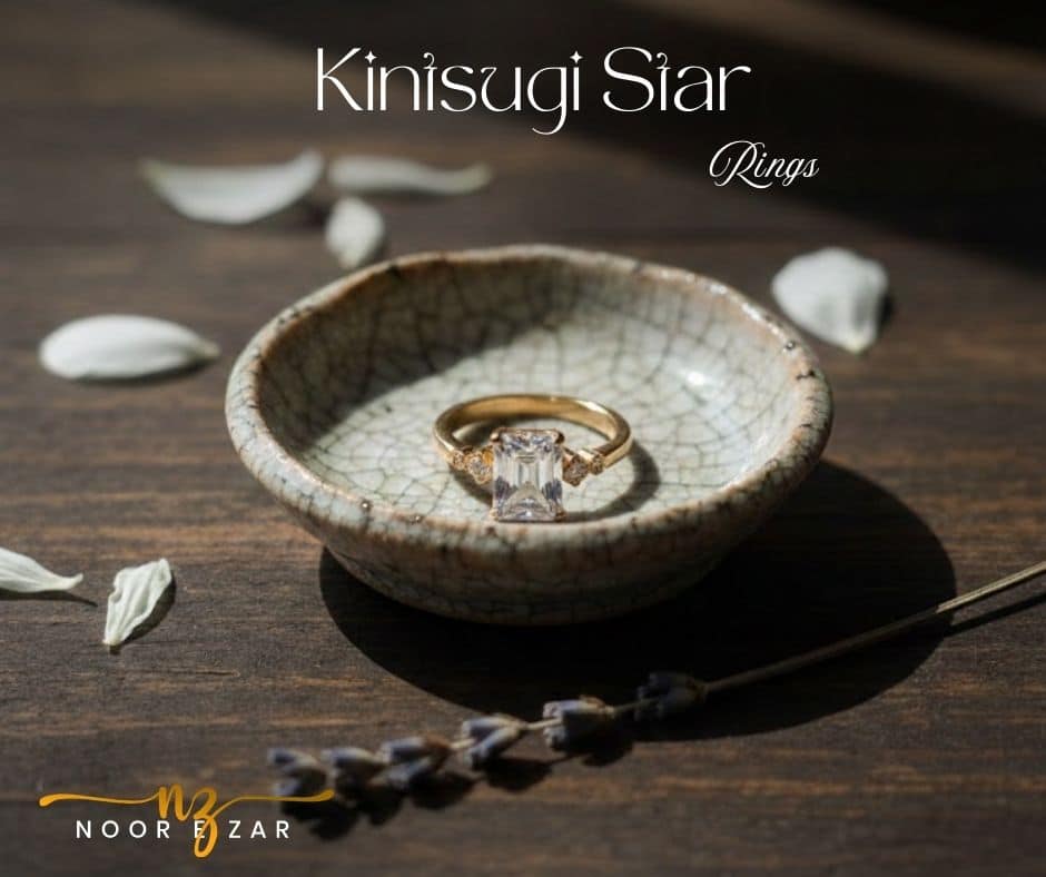 kintsugi star ring