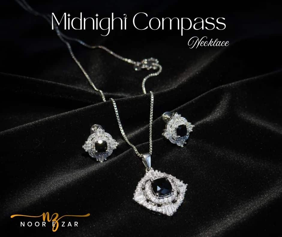 midnight compass necklaces