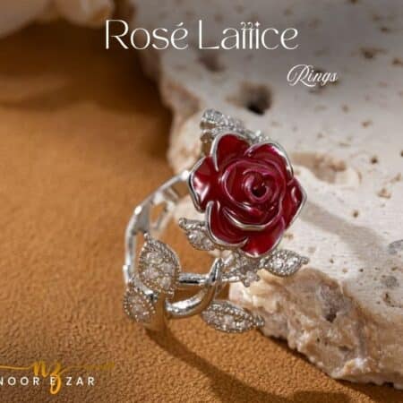 rosé lattice ring