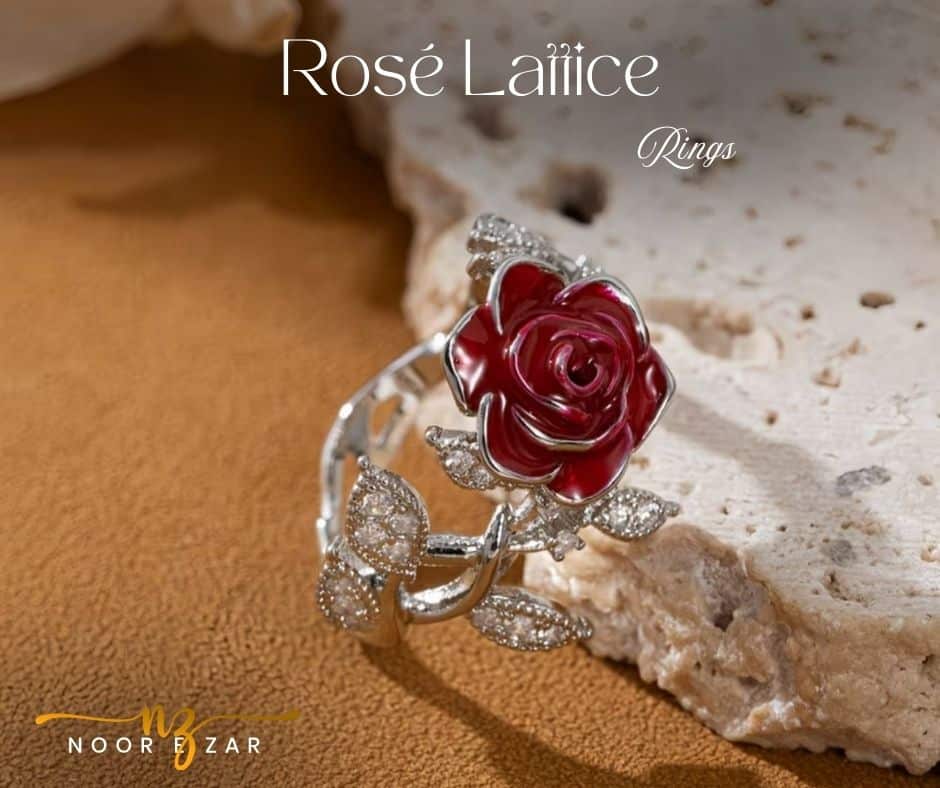 rosé lattice ring