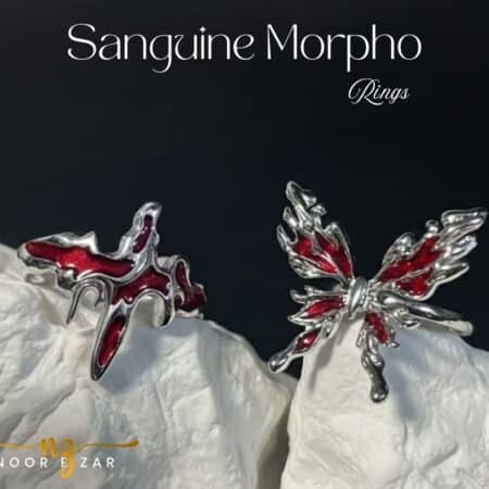 sanguine morpho rings