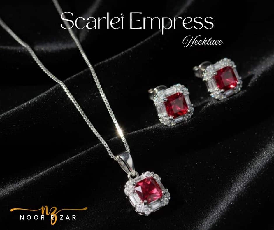 scarlet empress necklaces