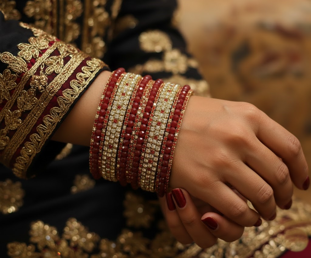 stardust scarlet bangles