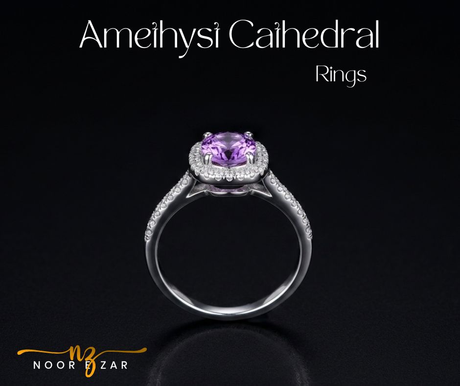 Amethyst Cathedral Ring