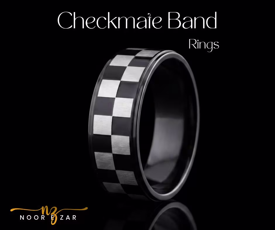 Checkmate Band ring size 18